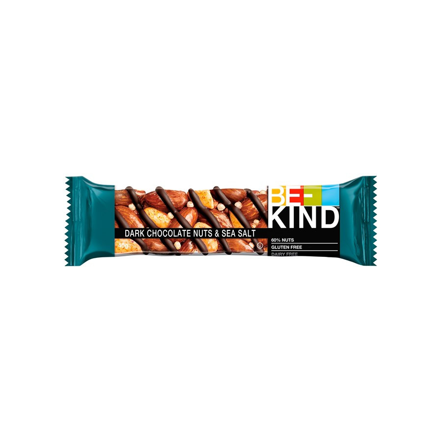 Cereal Bars Be Kind Dark Chocolate Nuts Sea Salt