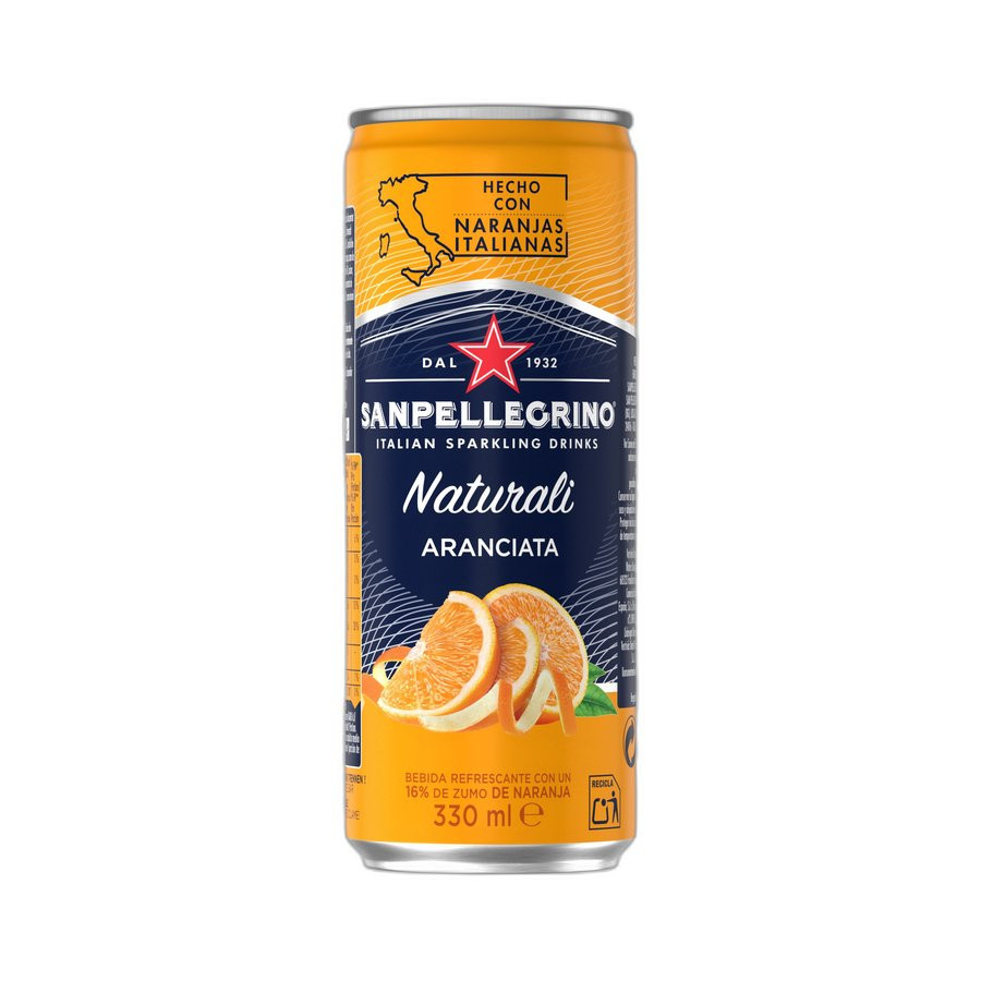 San Pellegrino Aranciata Can, 330 ml
