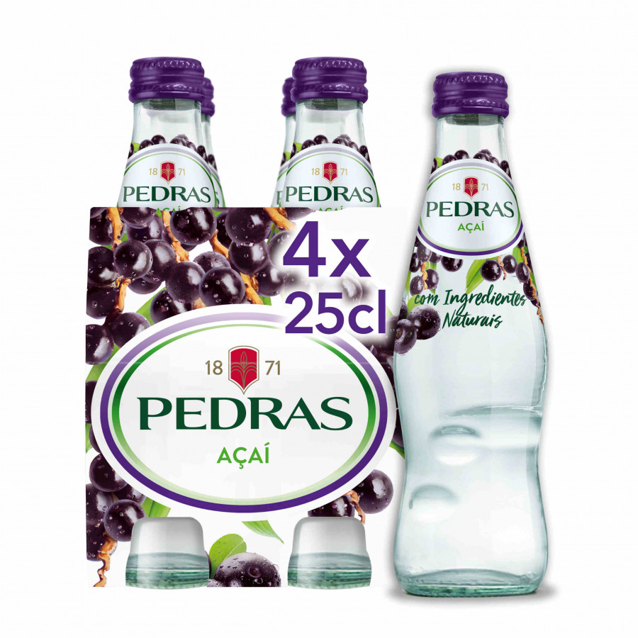 Pedras Açaí Glass Bottle, 250ml