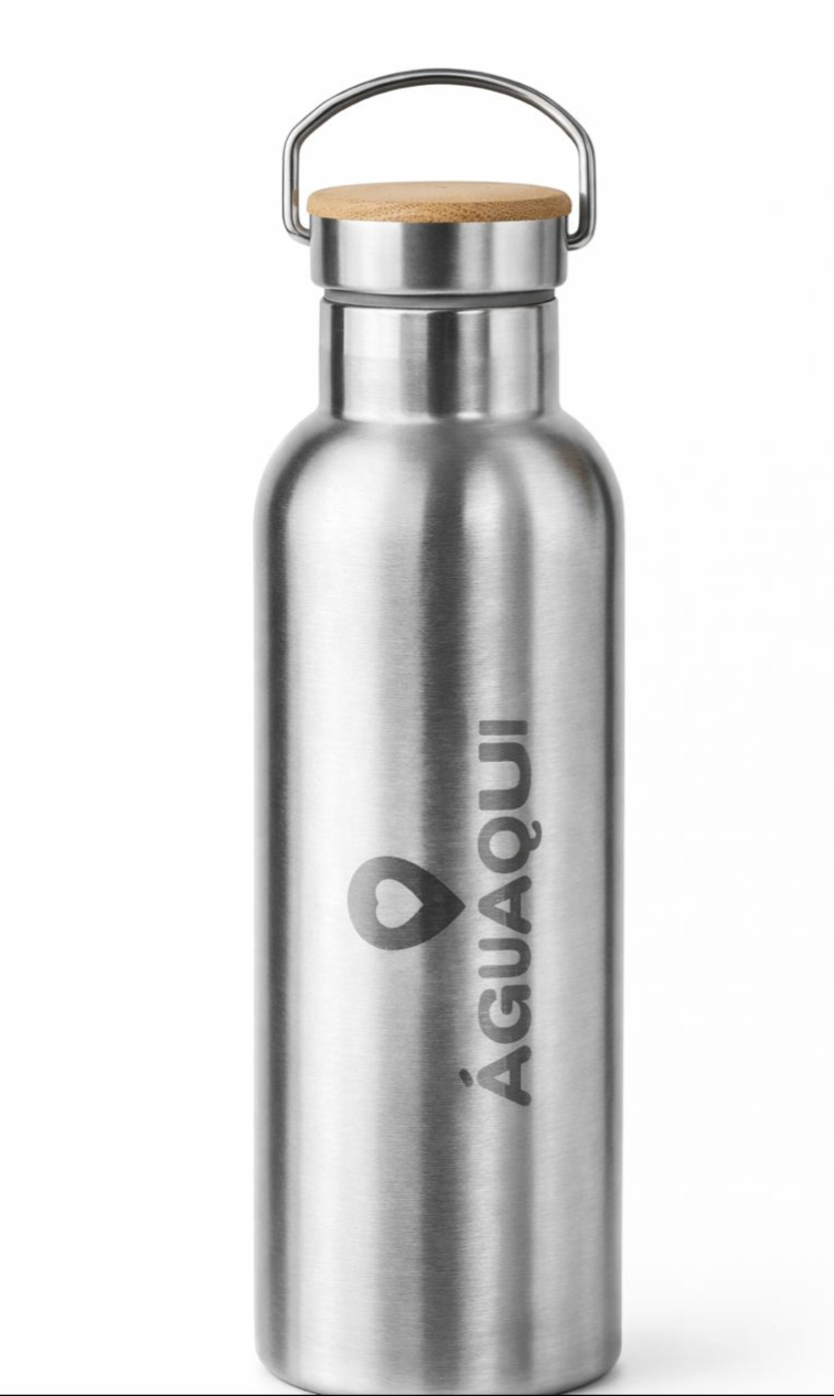Stainless Steel Bottle AguAqui 750 ml