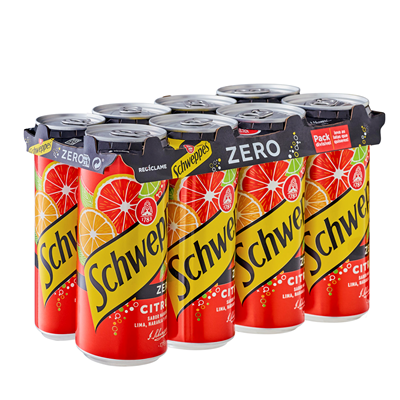 Schweppes Tónica Citrus Zero Can, 330ml