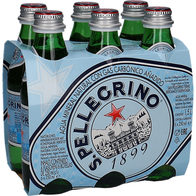 San Pellegrino, Glass Bottle, 250 ml