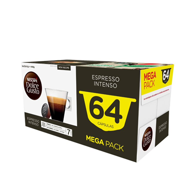 Dolce Gusto Capsules Espresso Intenso 64 pcs
