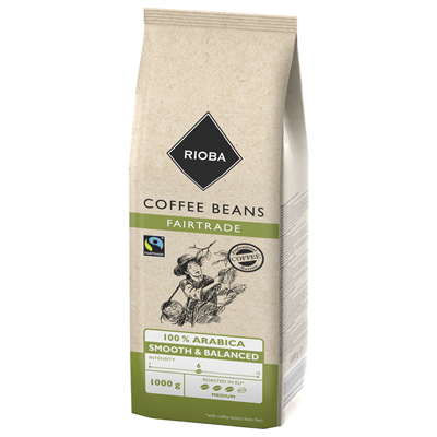 RIOBA Coffee 100% Arabica Beans 1 kg
