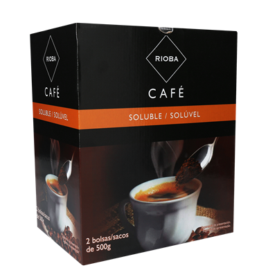 RIOBA Instant Coffee 2x500 g