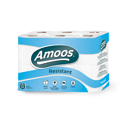 AMOOS Toilet Paper 12 Rolls