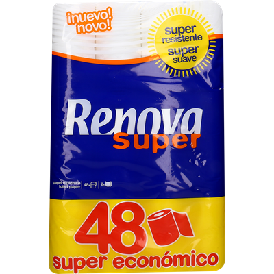 RENOVA Toilet Paper 48 Rolls