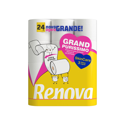 RENOVA Toilet Paper 24 Units