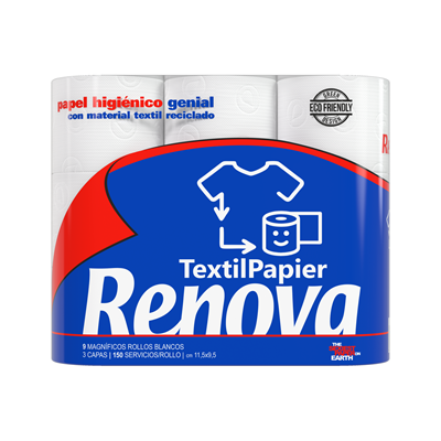 RENOVA Toilet Paper 9 Units