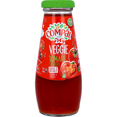 COMPAL 100% Tomato, 200 ml