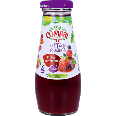 COMPAL Red Berries Vitamins Nectar, 200 ml