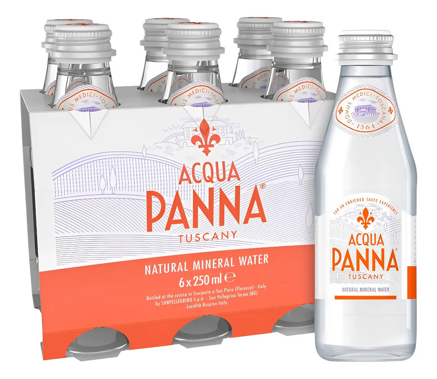 Acqua Panna, Glass Bottle, 250ml