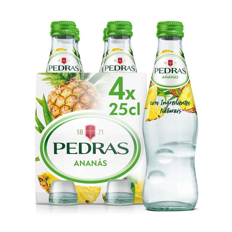 PEDRAS Pineapple Glass Bottle, 250ml