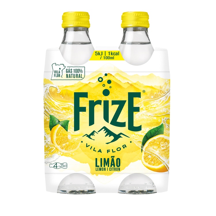 FRIZE Lemon Glass Bottle, 250ml