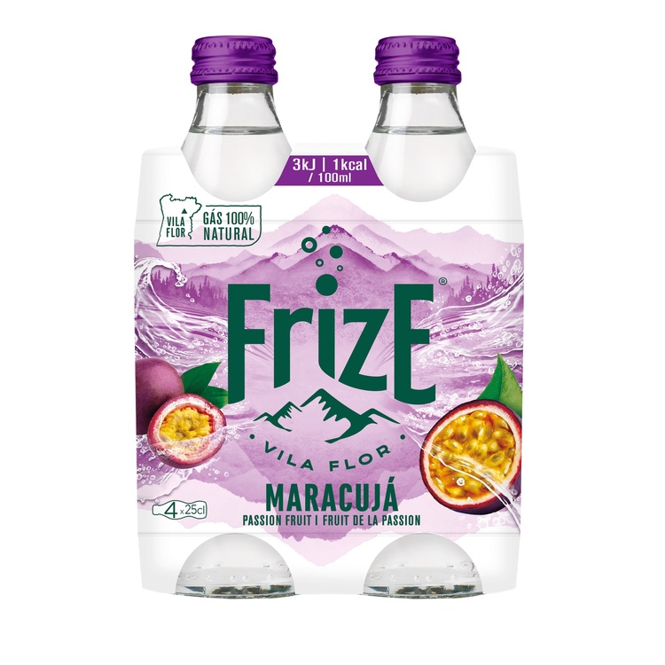 FRIZE Passion Fruit Glass Bottle, 250ml