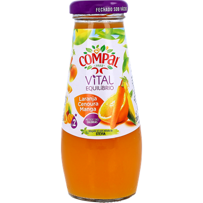 COMPAL VITAL Orange/Carrot/Mango, 200 ml